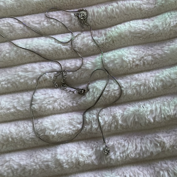 Cubic zirconia necklace - Picture 5 of 8